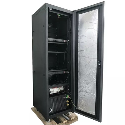 42U 600mm υπαίθριος κεντρικός υπολογιστής ράφι 19 ίντσας τοποθετούν τα γραφεία με τους ανεμιστήρες DC48V