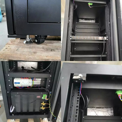 42U 600mm υπαίθριος κεντρικός υπολογιστής ράφι 19 ίντσας τοποθετούν τα γραφεία με τους ανεμιστήρες DC48V