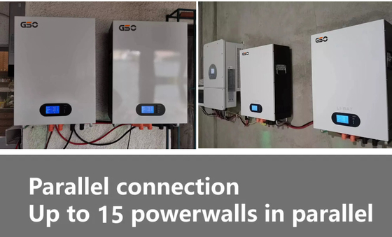 Πακέτο LiFePO4 48V 100Ah 200Ah μπαταριών Powerwall δύναμης τηλεπικοινωνιών GSO