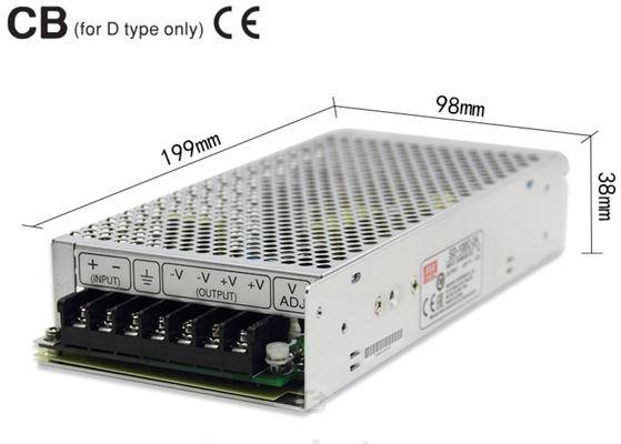 Μέσο καλά Αρχική τροφοδοσία διακόπτη SD-100C-12 μονάδα μετατροπής συνεχούς ρεύματος 36-72VAC 12dc μονάδα 100W