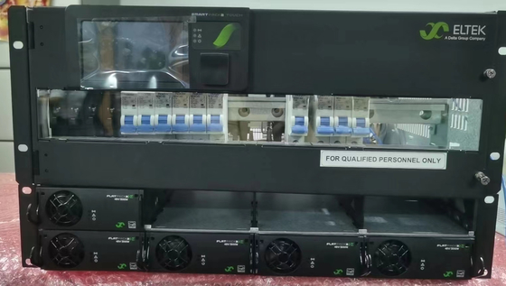 Ελτέκ 48Vdc 19 ιντσών 5U Telecom 16kw 300A CTO System Smartpack Touch Controller με διακόπτες διανομής
