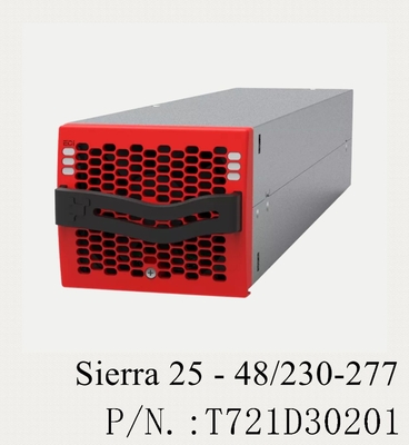 Μετατροπέας 3KVA 2.7KW 2.7KW συνεχούς 25 - 48/230-277 εναλλασσόμενου ρεύματος οροσειρών UPS σε 2MW P/N T721D30201