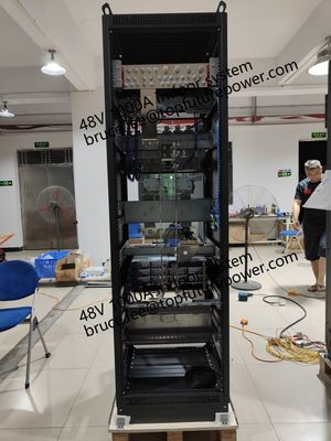 Custom Made 48Vdc 48KW 1000A Indoor Telecom Power System with FP2 Rectifier for Data Centers