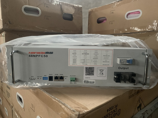 Νάραδα 48NPFC50 Λιθιοσιδηφωσφορική μπαταρία 48V 50Ah Επικοινωνία μπαταρία Βάση Σταθμού Δωμάτιο Ενέργειας Μεταφορά Ενέργειας Αποθήκευση