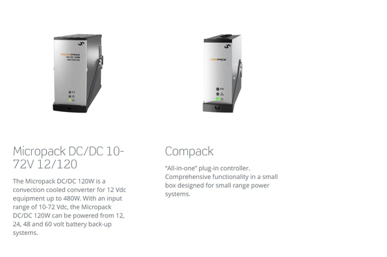 Ελτέκ Μικροπακέτ Βάση Batt 2+ LVBD 24/48V συμπαγής ελεγκτής 242100.915