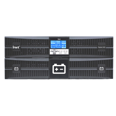 INVT 1Phase AC UPS 1KVA 2KVA 3KVA 6KVA 10KVA Για υποστήριξη μικρών κέντρων δεδομένων ενσωματωμένη σε μπαταρία