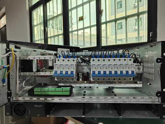 Προσαρμογή OEM 19 ιντσών 5U Powercore System FP2 48Vdc-60Vdc 8KW Ενσωματωμένο σύστημα ισχύος