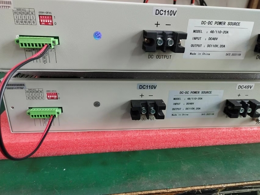 19 ιντσών Rackmount RCT2000D σειρά Απομονωμένα DC DC μετατροπείς Εισαγωγή 110vdc Έκδοση 24vdc 1200W D50-10-14