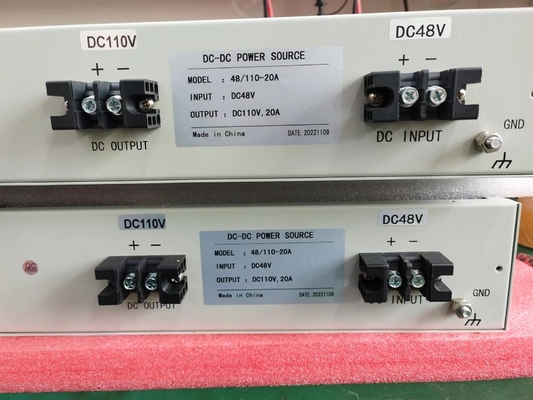 Προσαρμογή OEM 19 ιντσών DC DC μετατροπείς RCT2000D σειρά Εισαγωγή 110vdc Έκδοση 110vdc 2200W D20-10-10