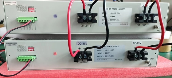 OEM ODM DC DC μετατροπείς 19 ιντσών Rackmount RCT2000D σειρά Εισαγωγή 110vdc Έκδοση 24vdc 720W D30-10-14