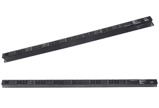 Προσαρμοσμένο IDC Smart PDU Εισαγωγή AC380-415VAC Έκδοση C220-250VAC 16A-25A PDU υψηλής ισχύος