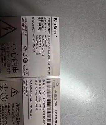 Ενσωματωμένο τροφοδοτικό μεταγωγής Vertiv Brand Netsure 531 A31-S4 48V 60A