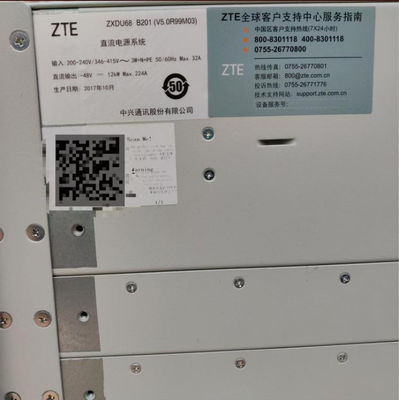 Σύστημα Τροφοδοσίας Τηλεπικοινωνιών Υψηλής Απόδοσης Zte -48v 200a Zxdu68 B201 Embedded