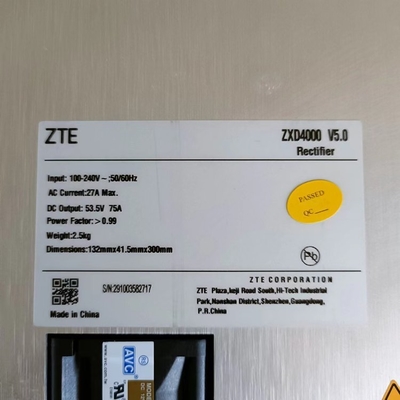 ZTE ZXD4000V5.0 Σύνδεσμος υψηλής συχνότητας για την παροχή ηλεκτρικής ενέργειας 48V75A Δύναμη 4000W AC-DC