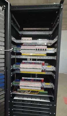 48Vdc 1000A Μεγάλο σύστημα # 2: 2 Ph 240Vac 2L + N + PE με Flatpack2 48/3000 HE
