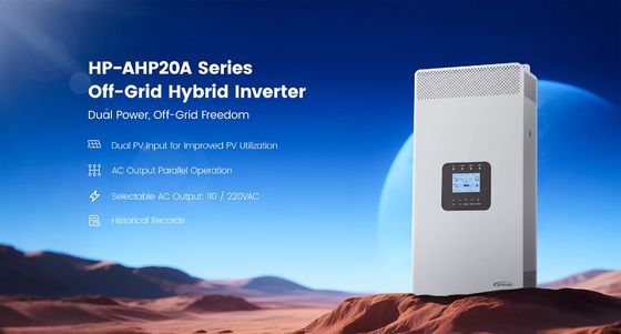 HP-AHP20A 3KW 3.5KW Home Off Grid Ηλιακός μετατροπέας 3500W Υψηλής συχνότητας Καθαρός ηλιακός μετατροπέας κυμάτων με WIFi Optiona