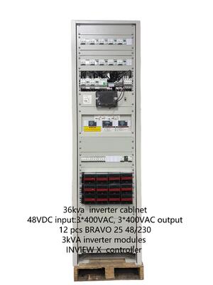 CE+T 36KVA AC DC μετατροπέας ντουλάπι BRAVO 25 48/2303PH 36KVA 24KVA 12KVA ντουλάπι συστήματος