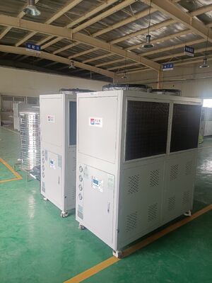 Ψυκτης κοχλιών αερόψυξης MK-180AS 163.8KW - Βιομηχανική Μηχανή Ψύξης