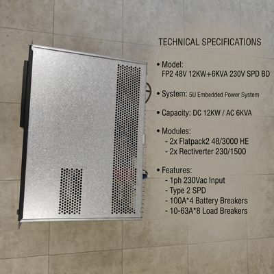 Συστήματα ηλεκτρικής ενέργειας Eltek Rectiverter 12KW DC 6KVA AC Smartpack2 Touch Control