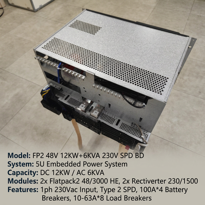 Συστήματα ηλεκτρικής ενέργειας Eltek Rectiverter 12KW DC 6KVA AC Smartpack2 Touch Control