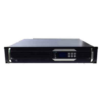 Αντιστροφέας 6KVA 125VDC σε 220VAC για Στήριξη σε Ράφι 4800W Τροφοδοτικό Τηλεπικοινωνιών Καθαρού Ημιτονοειδούς Κύματος με 4 Πρίζες C13 Κατασκευασμένο κατά παραγγελία