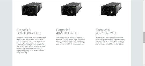 εξοπλισμός τηλεπικοινωνιών OLT 48V 5.4kw Eltek Flatpack S 1U 241122,125 CTOS0301.1319