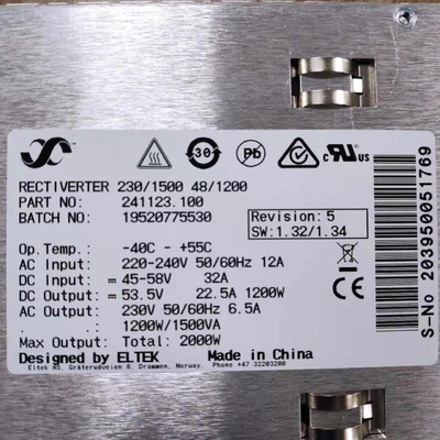 Flatpack 2 ενότητα 241123,100 230/1500 48/1200 αναστροφέων ΣΥΝΕΧΟΥΣ εναλλασσόμενου ρεύματος