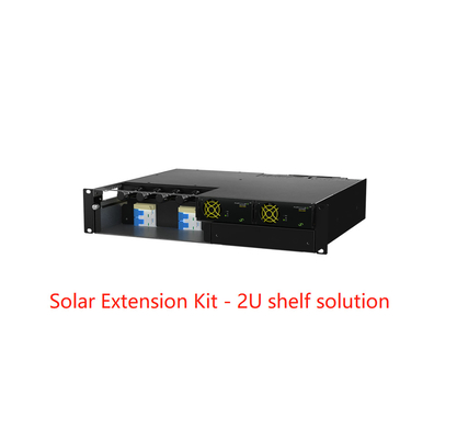 6.4KW 12.8KW Eltek δύναμης τηλεπικοινωνιών υβριδικό ράφι εξαρτήσεων 3U επέκτασης συστημάτων ηλιακό
