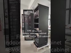 40U 1.8M IP20 24KW 48Vdc Ενδοσωματικό ηλεκτρικό ντουλάπι τηλεπικοινωνιών